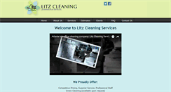 Desktop Screenshot of litzcleaning.com